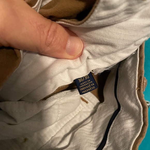 Ralph Lauren Polo stretch fit khakis 36x30. - Picture 4 of 4